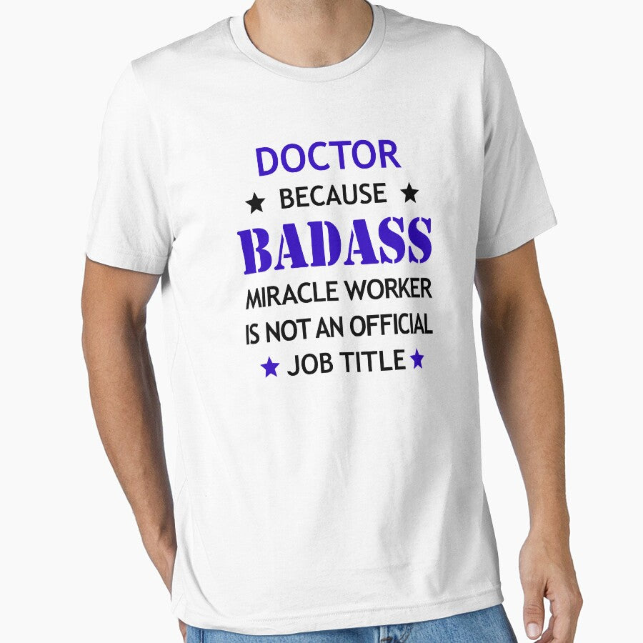 Doctor Badass Funny Birthday Christmas Gift by smily-tees Hoodie, Sweatshirt | BlankRebels.com (Image 1)