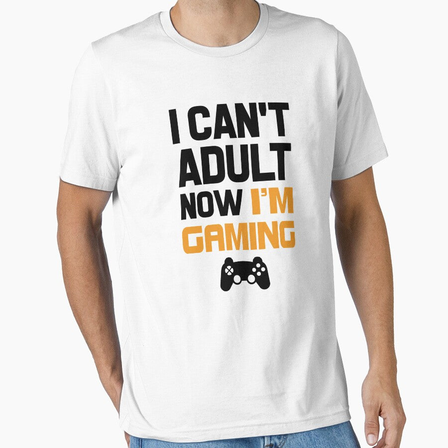 I Can't Adult Now I'm Gaming by Mad Over Store T-Shirts, Hoodie, Sweatshirt | BlankRebels.com (Image 1)
