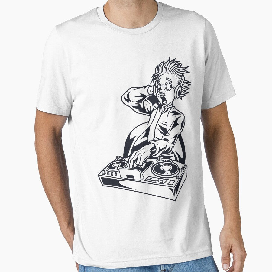 DJ Mad Scientist - Music Lovers by Cheap Women's Shirts Hoodie, Sweatshirt | BlankRebels.com (Image 1)
