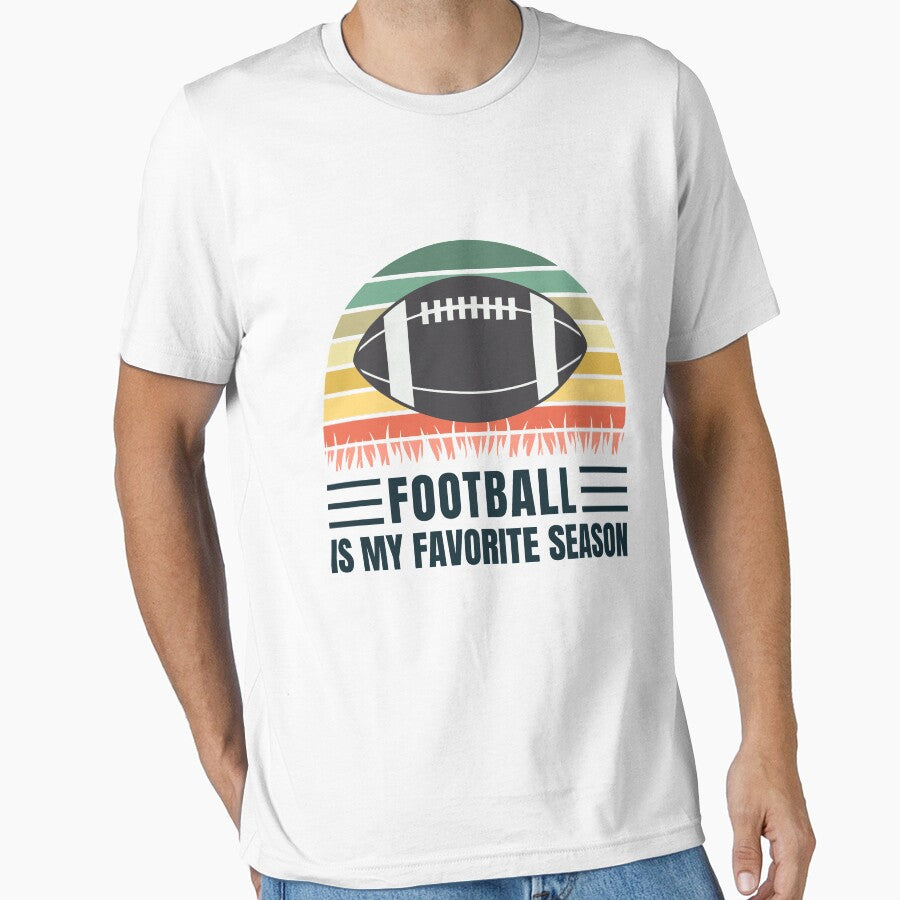 Football Lovers Funny Cute Gift by DadJokeDescript T-Shirts, Hoodie, Sweatshirt | BlankRebels.com (Image 1)