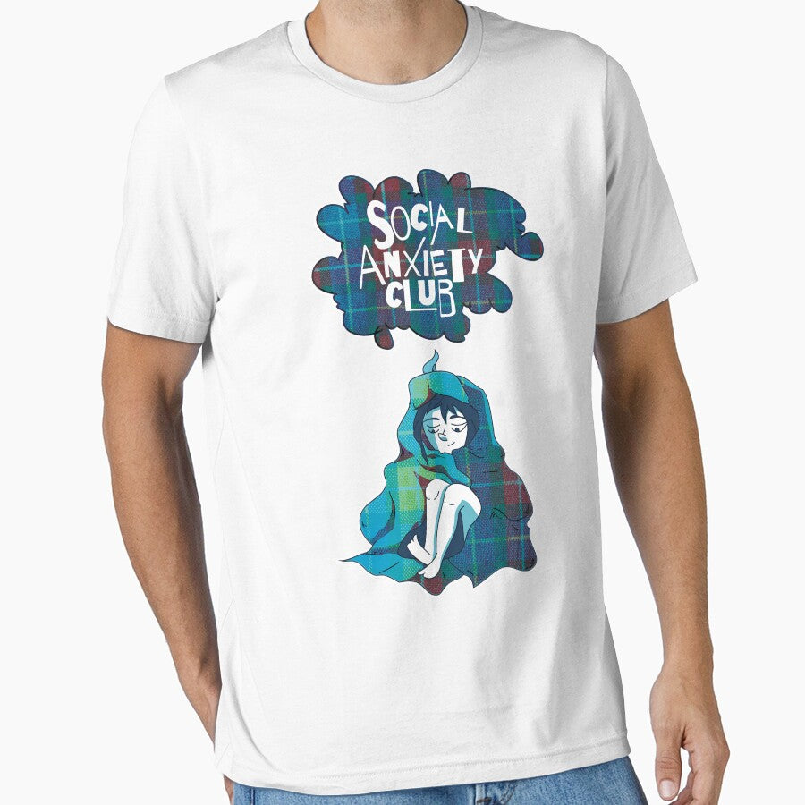 Social Anxiety Club (v3) by BlueRockDesigns T-Shirts, Hoodie, Sweatshirt | BlankRebels.com (Image 1)