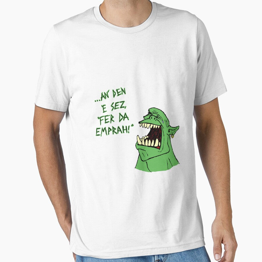 Ork - 'an den e sez "fer da emprah!"' by Ragetroll
