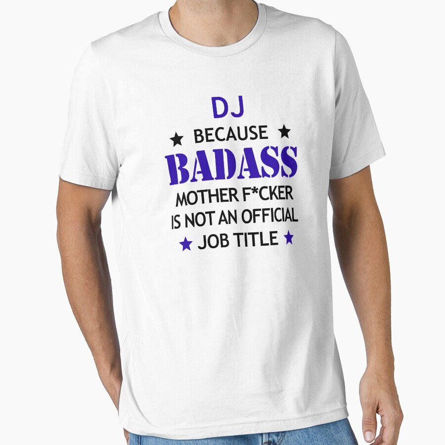 DJ Badass Mother F*cker Funny Birthday Christmas Gift by smily-tees Hoodie, Sweatshirt | BlankRebels.com (Image 1)