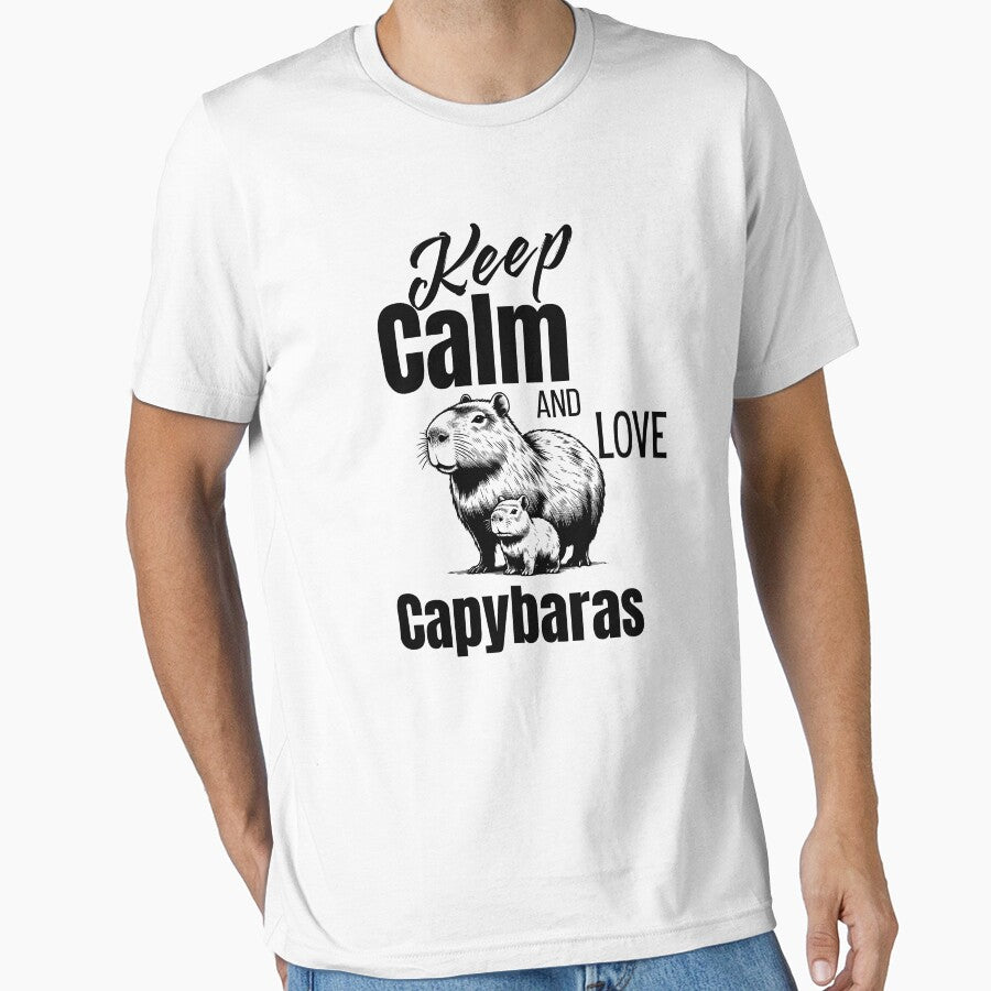 Cool Capybara – The Most Relaxed Animal in the World by boutikmainscreatives T-Shirts, Hoodie, Sweatshirt (Image 1)