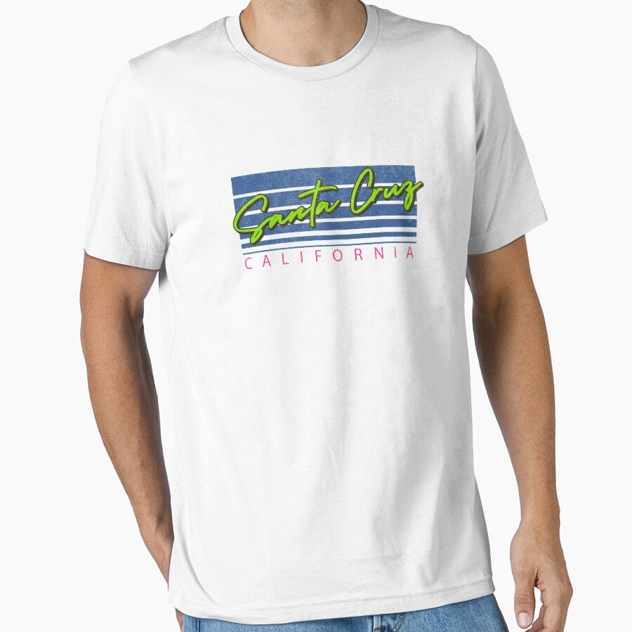 Retro Santa Cruz California by Si Li T-Shirts, Hoodie, Sweatshirt | BlankRebels.com (Image 1)