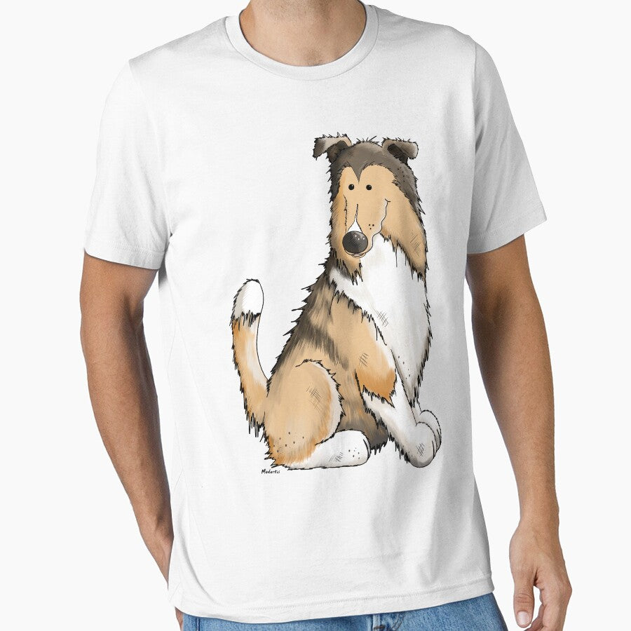 Cute Collie Cartoon by modartis