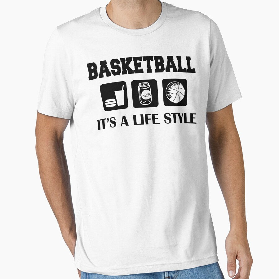 Eat Drink Beer Play Basketball by SportsT-Shirts Hoodie, Sweatshirt | BlankRebels.com (Image 1)