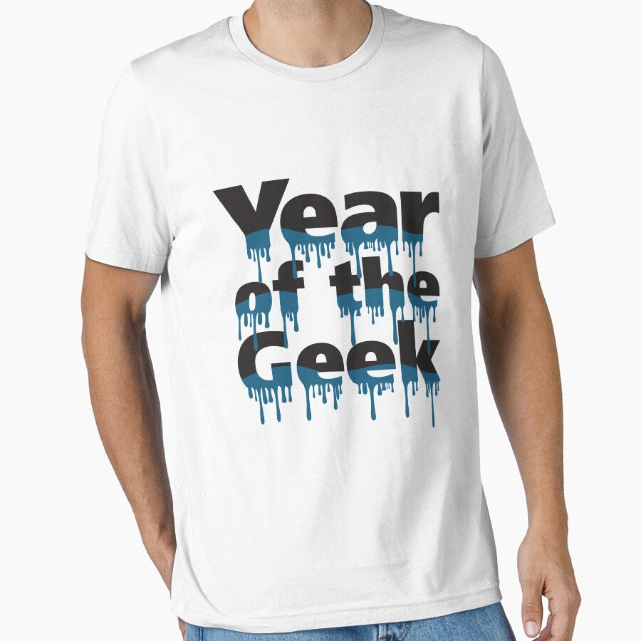 Year of the Geek (Black) by innergeekdesign T-Shirts, Hoodie, Sweatshirt | BlankRebels.com (Image 1)