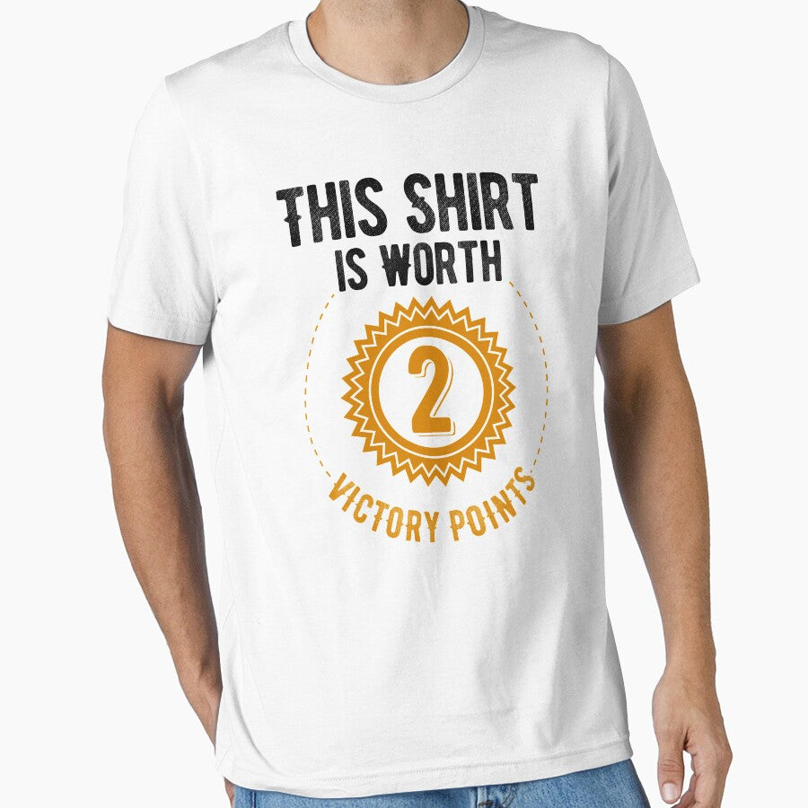 This Shirt Is Worth 2 Victory Points - (light) by RoleplayRealm Hoodie, Sweatshirt | BlankRebels.com (Image 1)