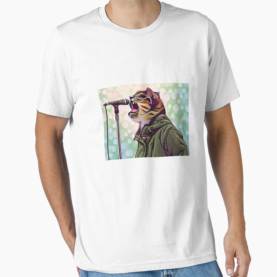 britpop cat by freemancreative T-Shirts, Hoodie, Sweatshirt | BlankRebels.com (Image 1)