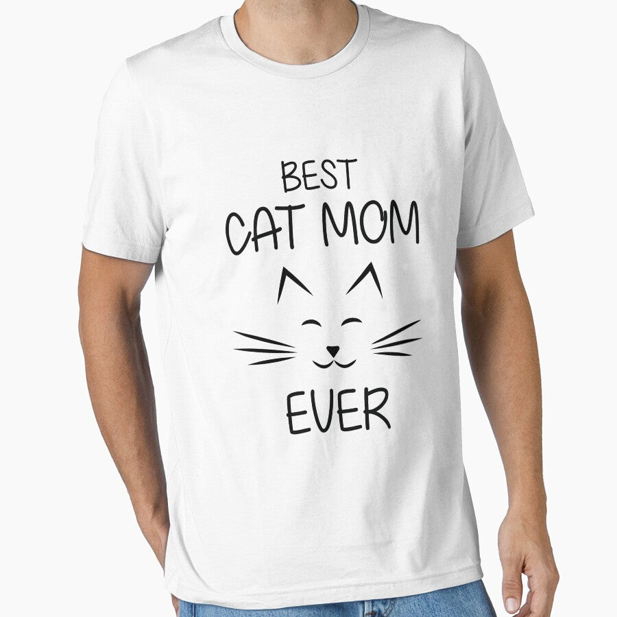 Best Cat Mom Ever, Mom Life Shirt, Mom Shirt, Momlife Shirt, Mom Gift Shirt, Gift For Mama, Cool Mom Shirts,... (Image 1)