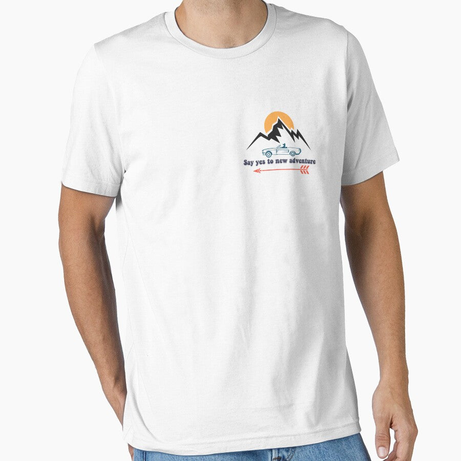 Say yes to new adventure by No Talk Studio T-Shirts, Hoodie, Sweatshirt | BlankRebels.com (Image 1)