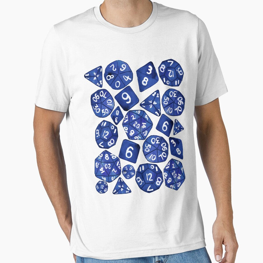 Blue Dice by traveleroama T-Shirts, Hoodie, Sweatshirt | BlankRebels.com (Image 1)