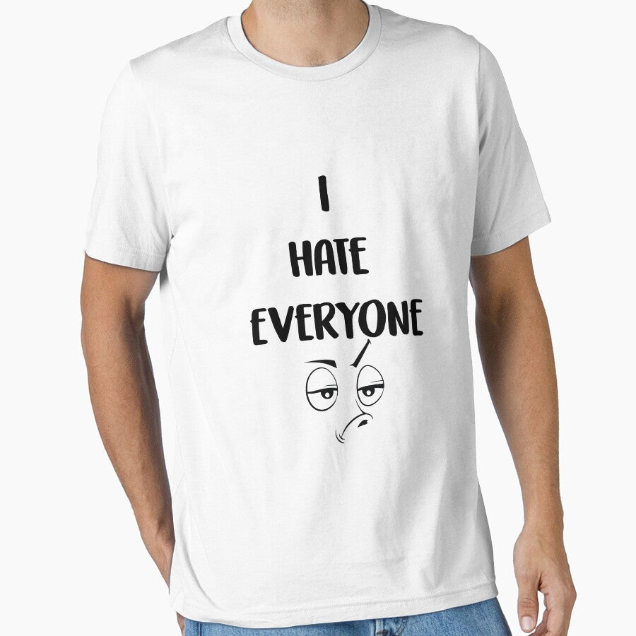 I Hate Everyone Funny Introvert by T-ShirtRevolt T-Shirts, Hoodie, Sweatshirt | BlankRebels.com (Image 1)