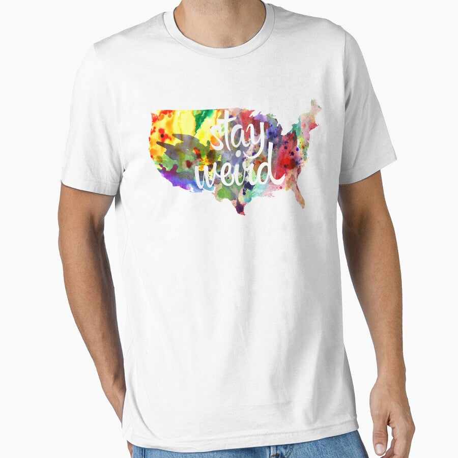 Stay Weird America by LibertyManiacs T-Shirts, Hoodie, Sweatshirt | BlankRebels.com (Image 1)