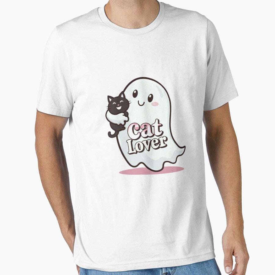 The Spooky Cat Chronicles, Ghost Cat Shirt, Happy Halloween by cookigraphic