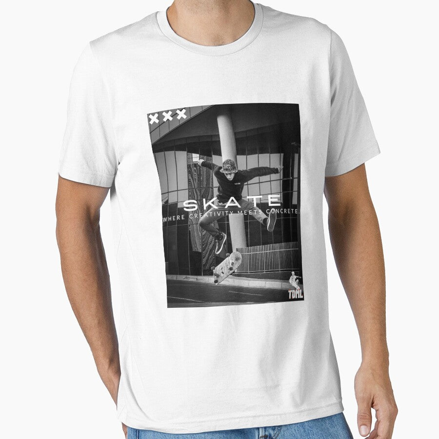 Skateboarding Where Creativity Meets Concrete T-Shirts, Hoodie, Sweatshirt