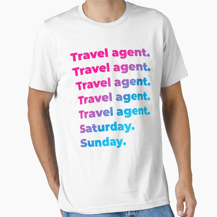 Travel agent work week by SVPOD T-Shirts, Hoodie, Sweatshirt | BlankRebels.com (Image 1)