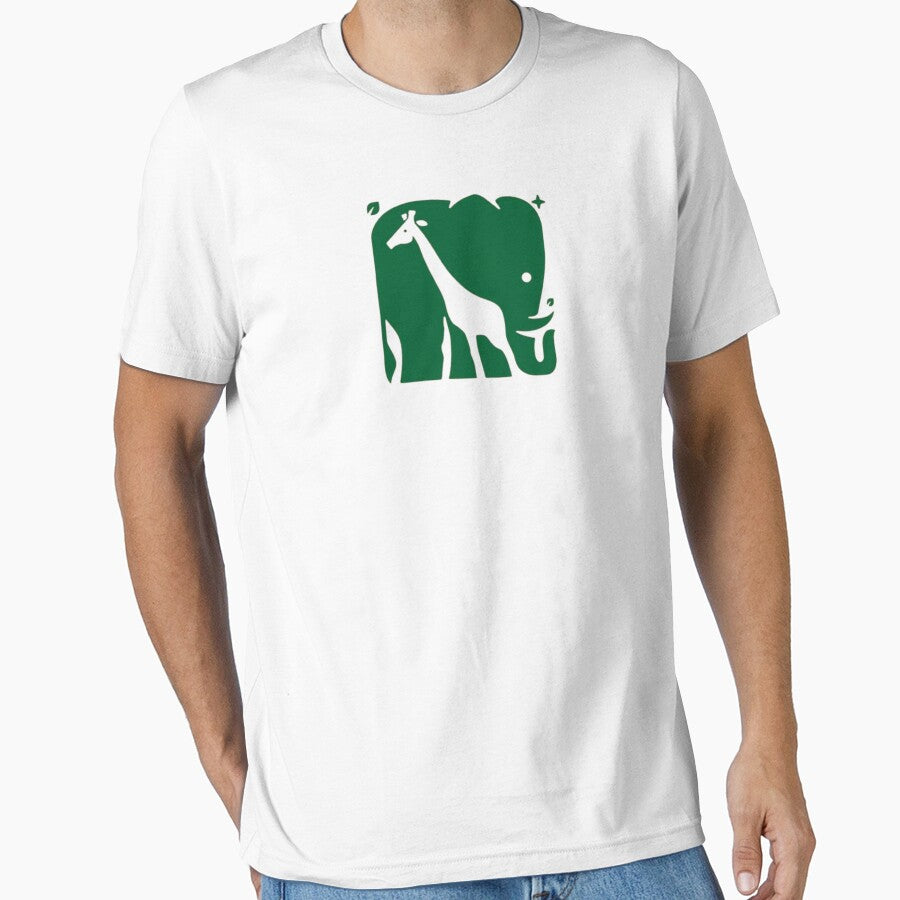 Giraffe / Elephant by Lateef Prints T-Shirts, Hoodie, Sweatshirt | BlankRebels.com (Image 1)