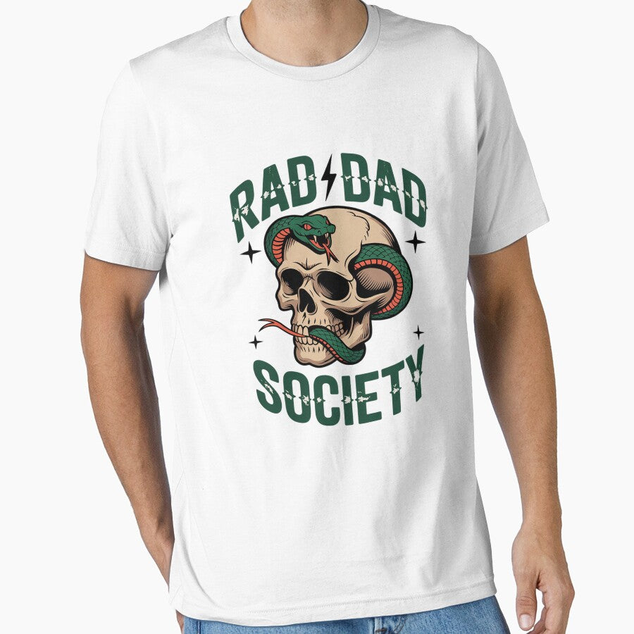 Dad Rad Society Father's Day Cool Dads Club New Dad Daddy by BlackStars3Neon T-Shirts, Hoodie, Sweatshirt (Image 1)