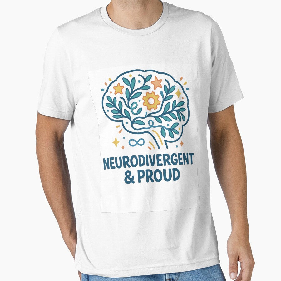 Neurodivergent & Proud by mkzmerch T-Shirts, Hoodie, Sweatshirt | BlankRebels.com (Image 1)