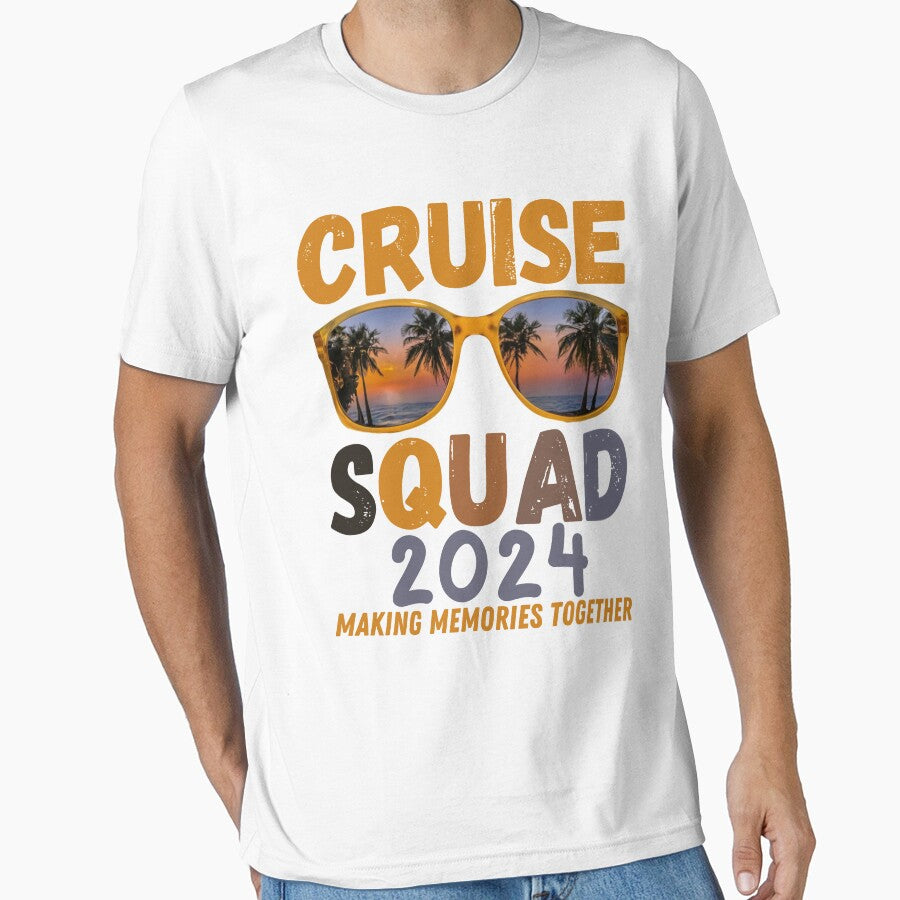 Cruise Squad 2024 Summer Vacation Matching Family Group T-Shirt by Mustaph-Shop