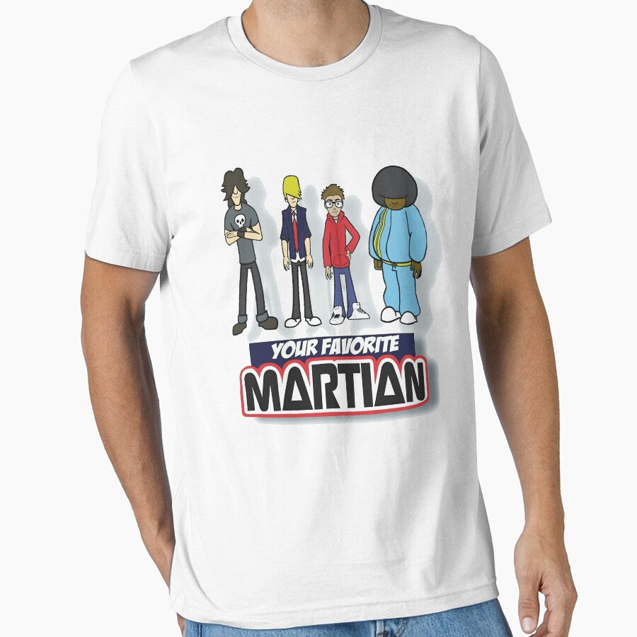 Your Favorite Martian by richardkiney T-Shirts, Hoodie, Sweatshirt | BlankRebels.com (Image 1)