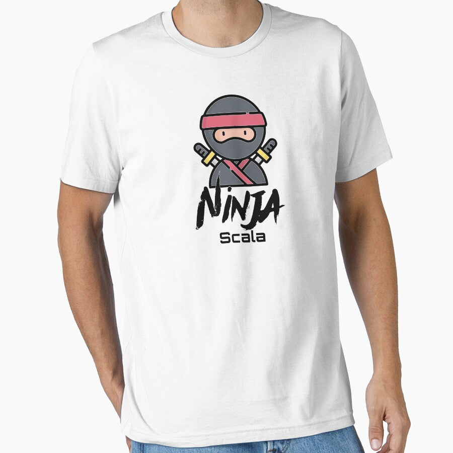 Scala Ninja (color black) by Stornu2Ruedas T-Shirts, Hoodie, Sweatshirt | BlankRebels.com (Image 1)