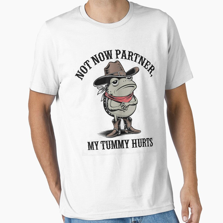 Funny Not Now Partner My Tummy Hurts Design by Galactic-Sketch T-Shirts, Hoodie, Sweatshirt | BlankRebels.com (Image 1)