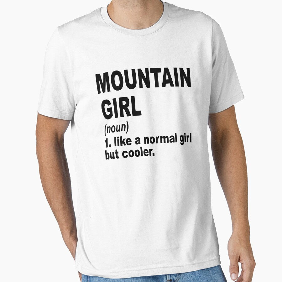 Mountain Biking  Girl Like A Normal Girl But Cooler,Mountain Biking  Lovers Gift by Dogs Geeky⭐⭐⭐⭐⭐ T-Shirts,... (Image 1)