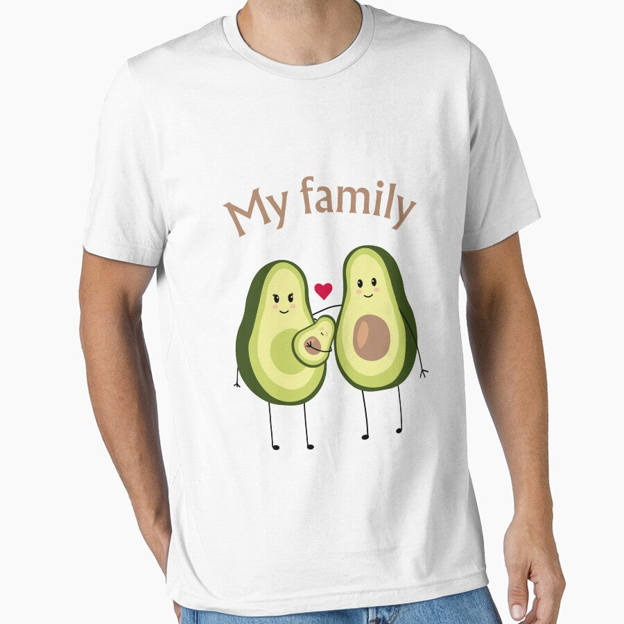 white green minimalist family t-shirts by Razan ⭐⭐⭐⭐⭐ Hoodie, Sweatshirt | BlankRebels.com (Image 1)