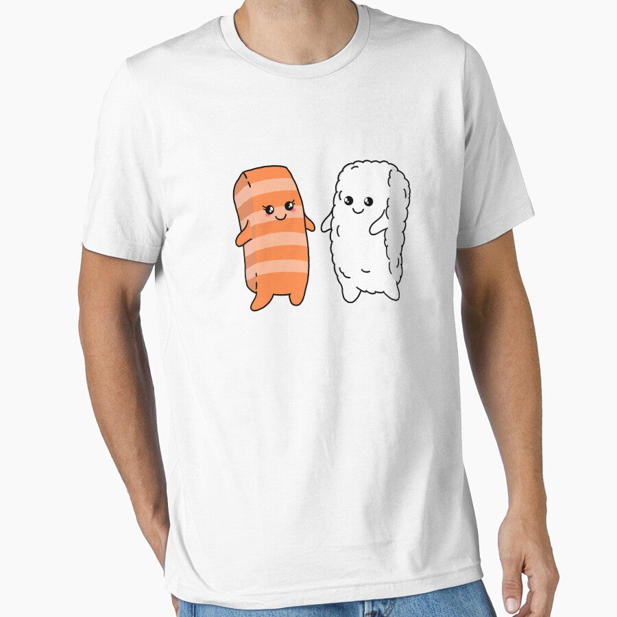 Salmon Sushi Love by Kimprut T-Shirts, Hoodie, Sweatshirt | BlankRebels.com (Image 1)