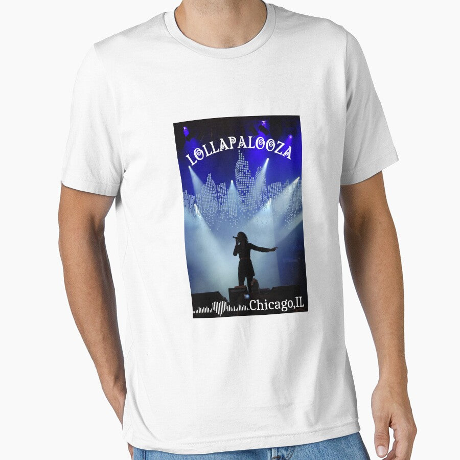 Lollapalooza fest t-shirt by sbaltakova Hoodie, Sweatshirt | BlankRebels.com (Image 1)