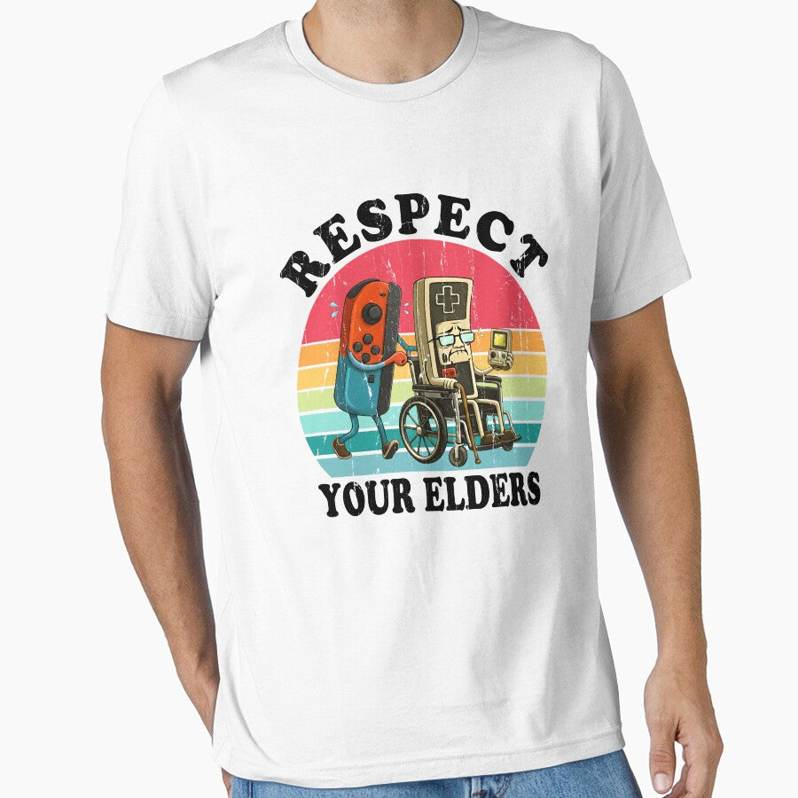 Respect Your Elders by fouadsolii T-Shirts, Hoodie, Sweatshirt | BlankRebels.com (Image 1)