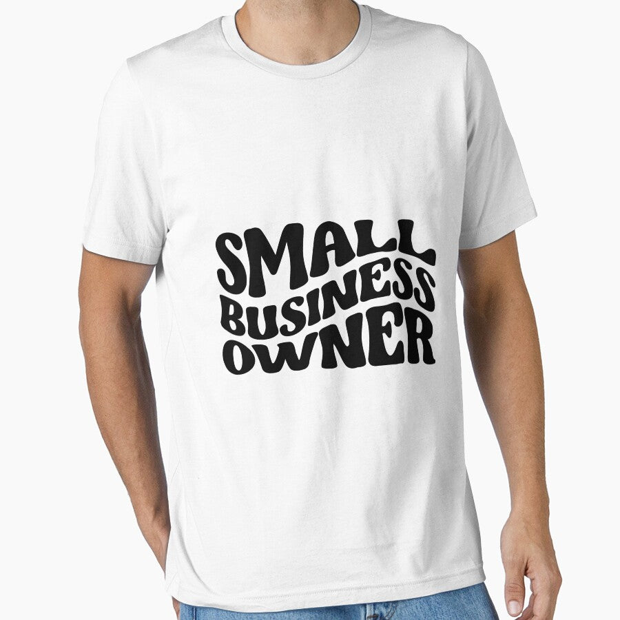 SMALL BUSINESS OWNER BLACK by flugperinx T-Shirts, Hoodie, Sweatshirt | BlankRebels.com (Image 1)
