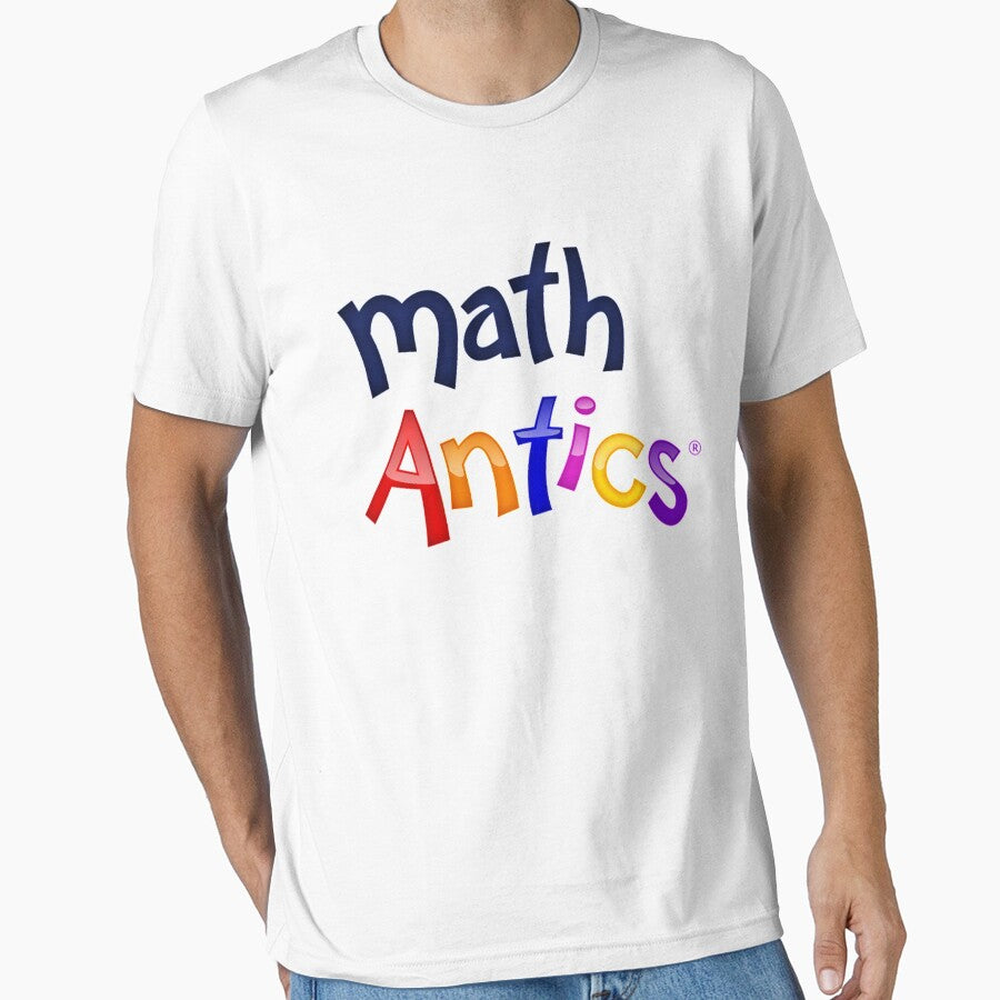 Math Antics Colorful Logo by ROBERTTAYLOR2 T-Shirts, Hoodie, Sweatshirt | BlankRebels.com (Image 1)