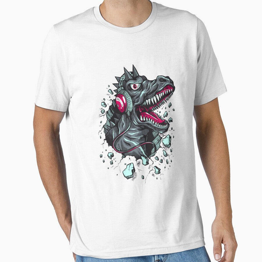 Dinosaur so wild music T-shirt by Kabella- Hoodie, Sweatshirt | BlankRebels.com (Image 1)
