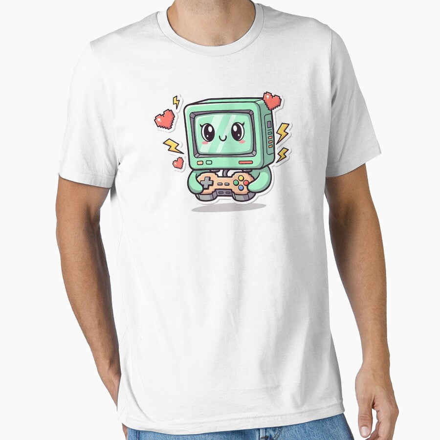 Retro Pixel Power Console T-Shirts, Hoodie, Sweatshirt
