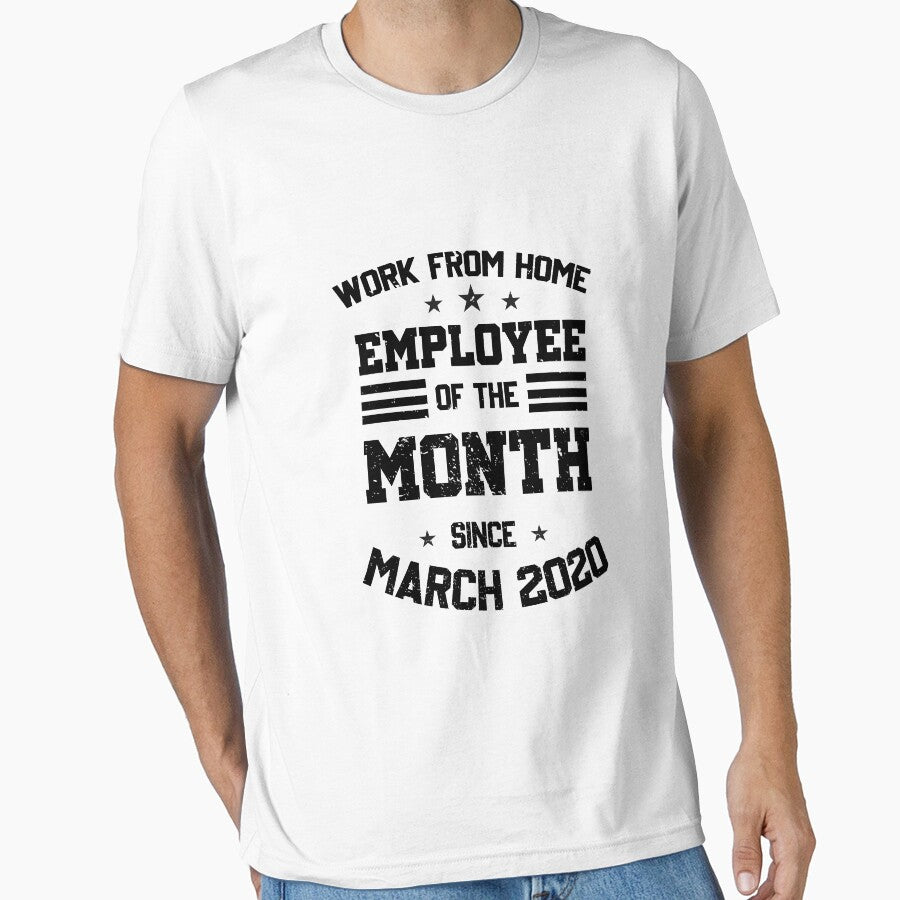 Work From Home Employee Of The Month Since 2020 Shirt by Skechers7654 Hoodie, Sweatshirt | BlankRebels.com (Image 1)