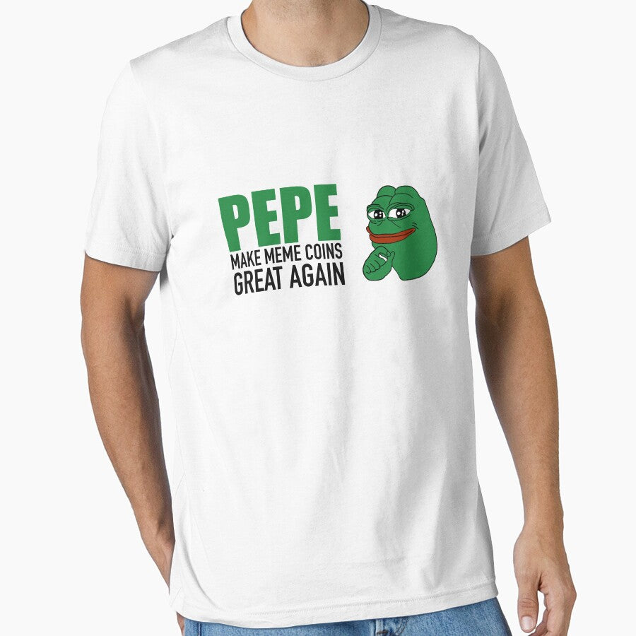 PEPE crypto by HaisterDesign T-Shirts, Hoodie, Sweatshirt | BlankRebels.com (Image 1)