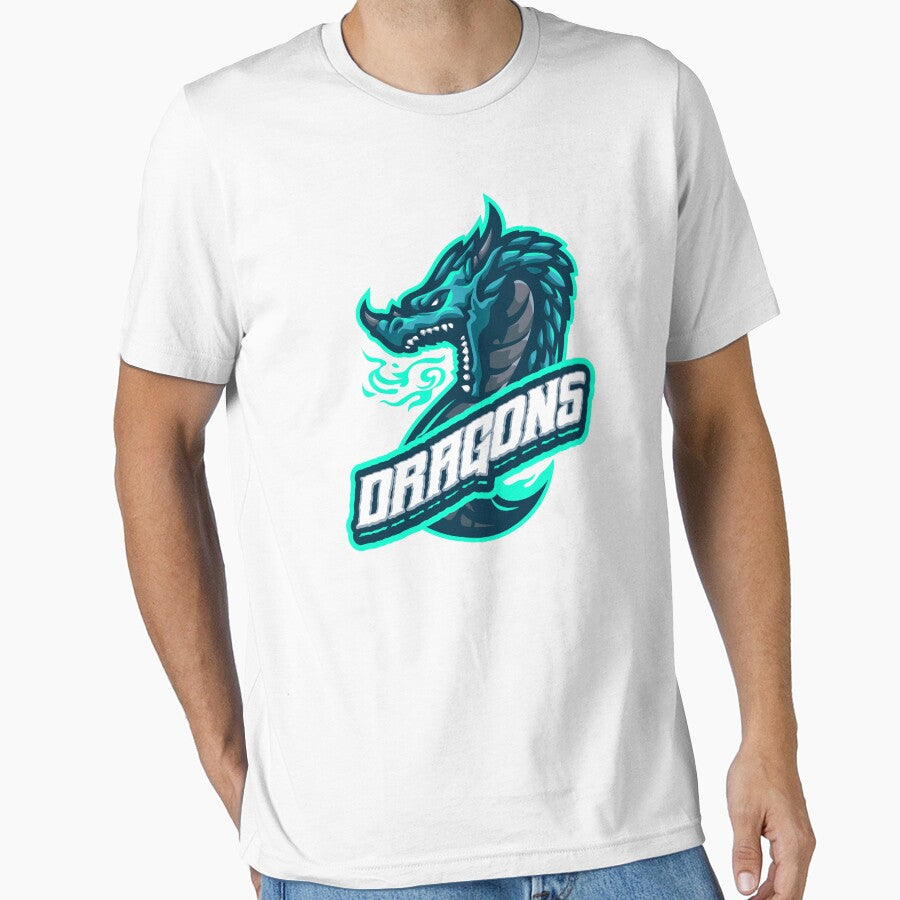 Blue Dragons Mascot by AnimalLover4eva T-Shirts, Hoodie, Sweatshirt | BlankRebels.com (Image 1)
