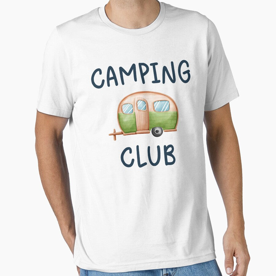 Camping Club - camping trailer / camper by TasimaDesign T-Shirts, Hoodie, Sweatshirt | BlankRebels.com (Image 1)