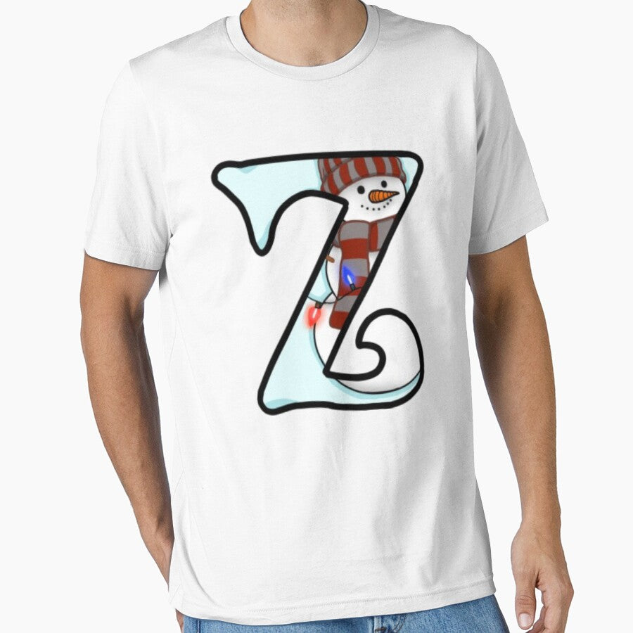 Holiday themed letter Z by Artistkhg T-Shirts, Hoodie, Sweatshirt | BlankRebels.com (Image 1)