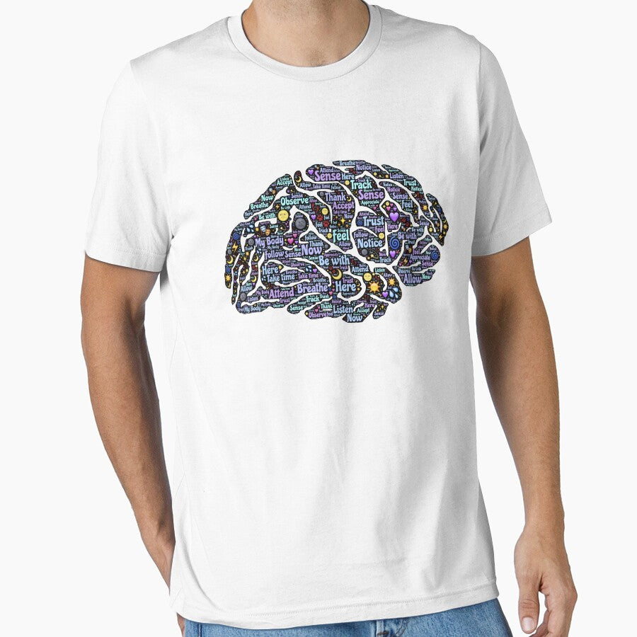 Yoga Brain Peace&Love by OmniDeals T-Shirts, Hoodie, Sweatshirt | BlankRebels.com (Image 1)