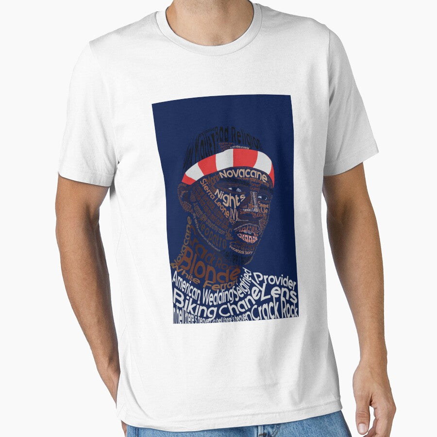 Frank Ocean Typography by Angelica Eichelhardt T-Shirts, Hoodie, Sweatshirt | BlankRebels.com (Image 1)