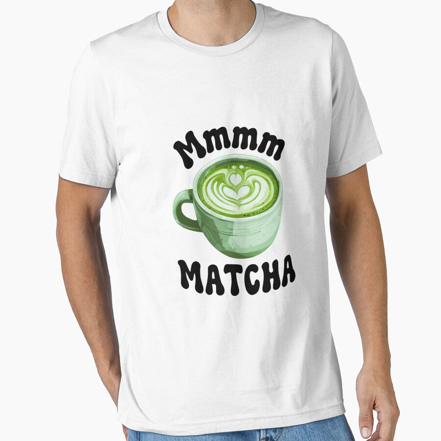 Mmmm Matcha – Green Tea Latte by Ashverse Studio T-Shirts, Hoodie, Sweatshirt | BlankRebels.com (Image 1)