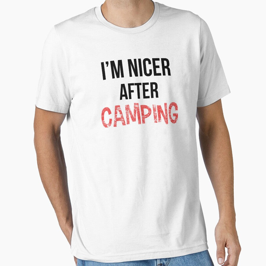 I'm Nicer After Camping by OutcastBrain T-Shirts, Hoodie, Sweatshirt | BlankRebels.com (Image 1)