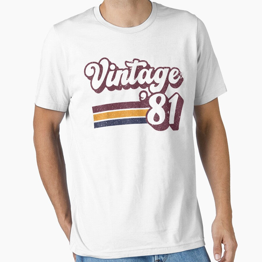 40th Birthday Gift - Retro 1981 40 years old by anniversaryshop T-Shirts, Hoodie, Sweatshirt | BlankRebels.com (Image 1)