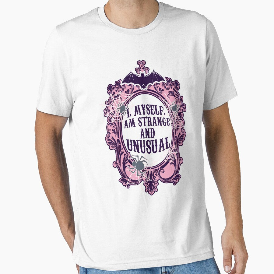 I Myself Am Strange And Unisual Mirror Funny Halloween by DNW-art T-Shirts, Hoodie, Sweatshirt | BlankRebels.com (Image 1)