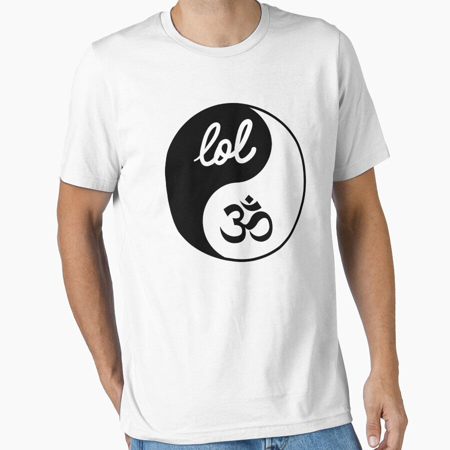 Where LOL Meets OM in YinYang Symbol by LyricsWear T-Shirts, Hoodie, Sweatshirt | BlankRebels.com (Image 1)